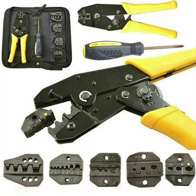 HS-30J Crimping Pliers with Canvas Tool Bag Set