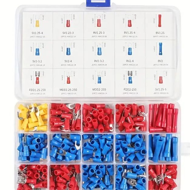 280PCS Crimp Terminal Block Pliers Set - Electrical Tool Kit