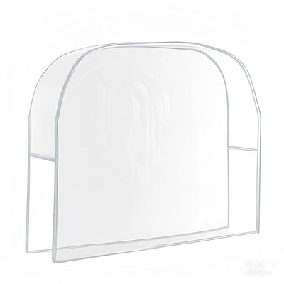 3Pcs Salon Chair Cover, PVC Clear Chair Back Covers, Waterproof Salon Chair Covers Protectors, Soft Salon Chair Back Cover, Fits Most Standard Salon Chairs Office Chairs, 20"x 15.7"x 4.7" - Clear - Size 20in