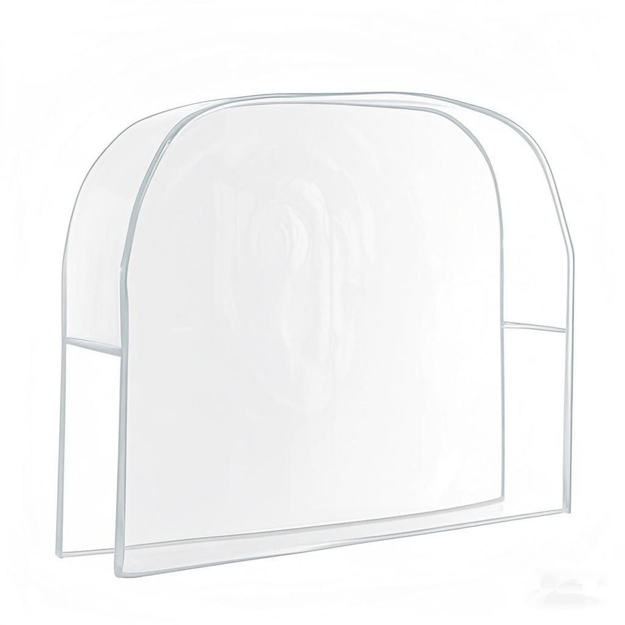 3Pcs Salon Chair Cover, PVC Clear Chair Back Covers, Waterproof Salon Chair Covers Protectors, Soft Salon Chair Back Cover, Fits Most Standard Salon Chairs Office Chairs, 20"x 15.7"x 4.7" - Clear - Size 20in