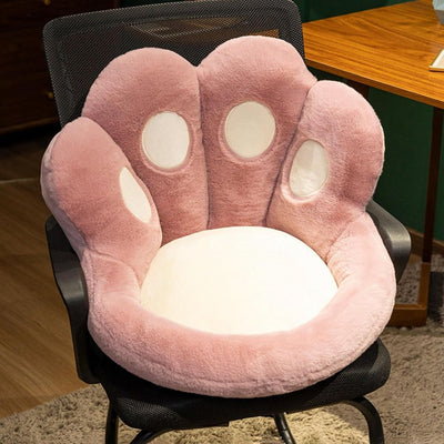 Cat Paw Cushion Chair Cushion Plush Cushion Home Decor Gift For Her Versatile - Pink - Size 55*50*40cm