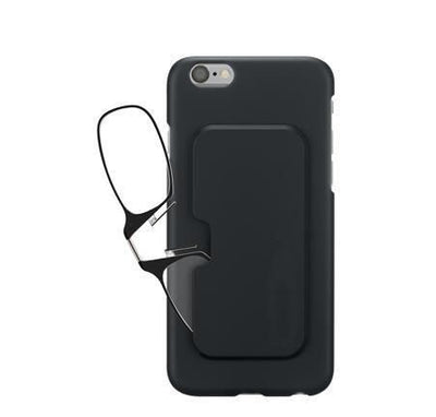 Nose Clip Reading Glasses No Legs Mini Portable Presbyopic Glasses With Sticky Phone Case Ultra Light PC Lens Readers +1.00