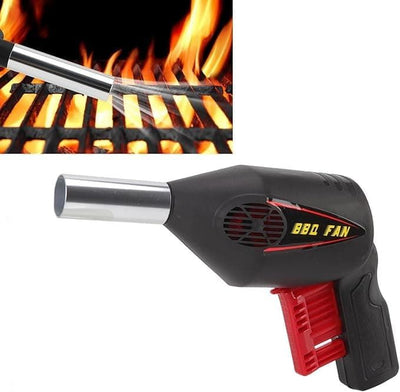 Portable Grill Fan Air Blower for Outdoor Grill