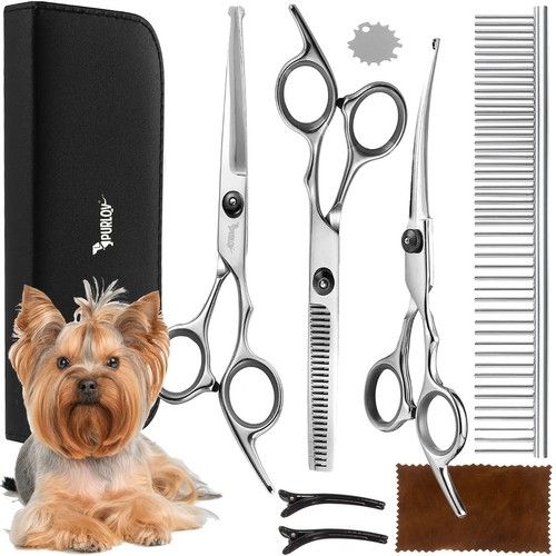 Dog Grooming Scissors Trimmer Kit
