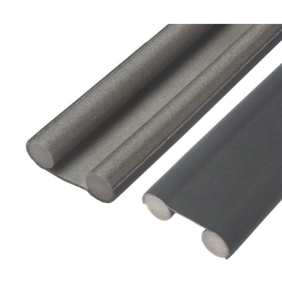 EVA Door Draft Stopper Bottom Seal Strip Soundproof Weatherproof Gray