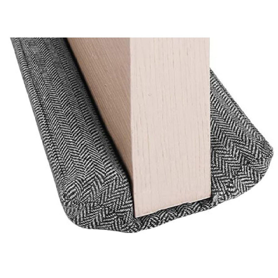 Weighted Door Draft Stopper Adjustable Dust Noise Guard Easy Clean Fabric