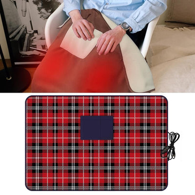 USB Electric Heated Car Blanket Foldable Knee Warmer for Travel Camping