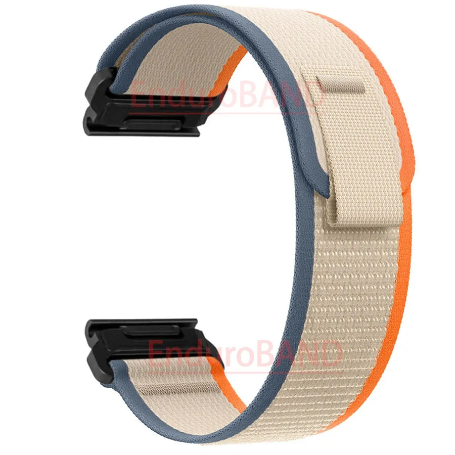 Nylon Watch Band Compatible with Garmin Fenix 7 7X 6X Pro Enduro Instinct Mk1 Epix Gen 2 A2,22mm