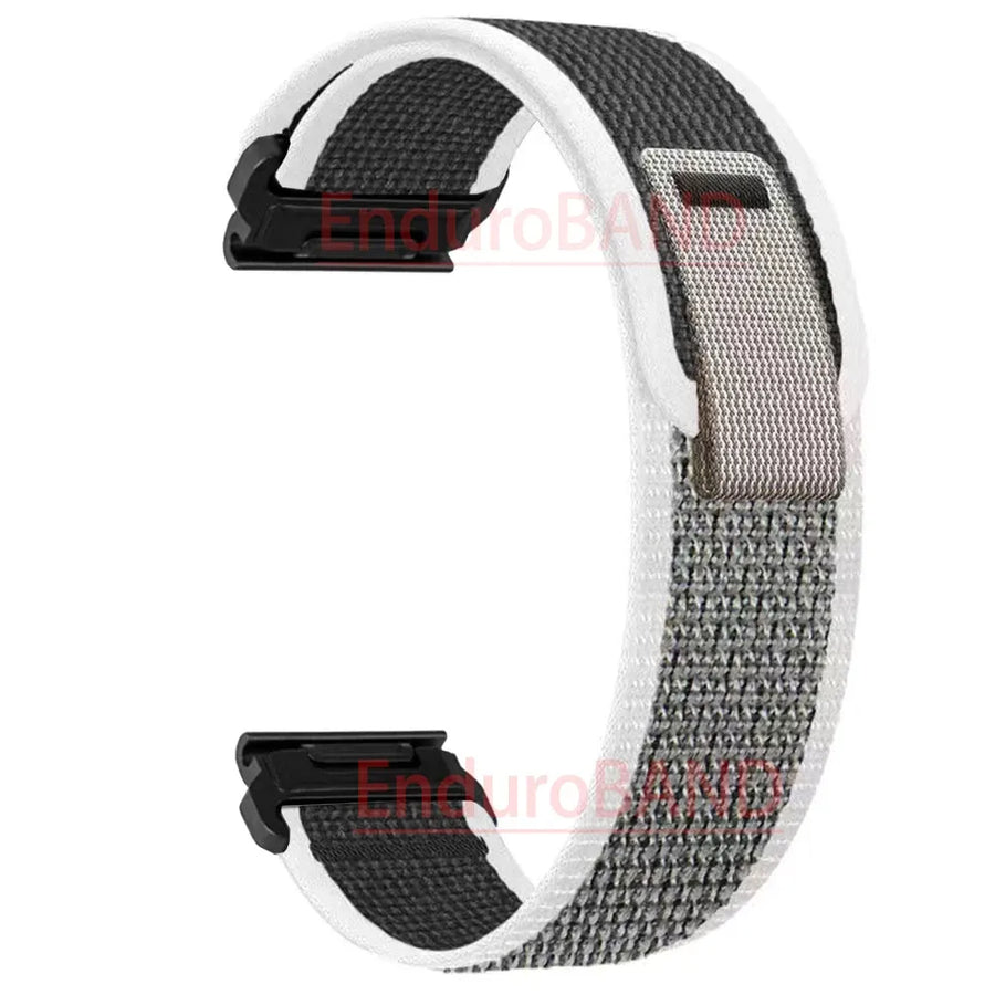 Nylon Watch Band Compatible with Garmin Fenix 7 7X 6X Pro Enduro Instinct Mk1 Epix Gen 2 A12,22mm