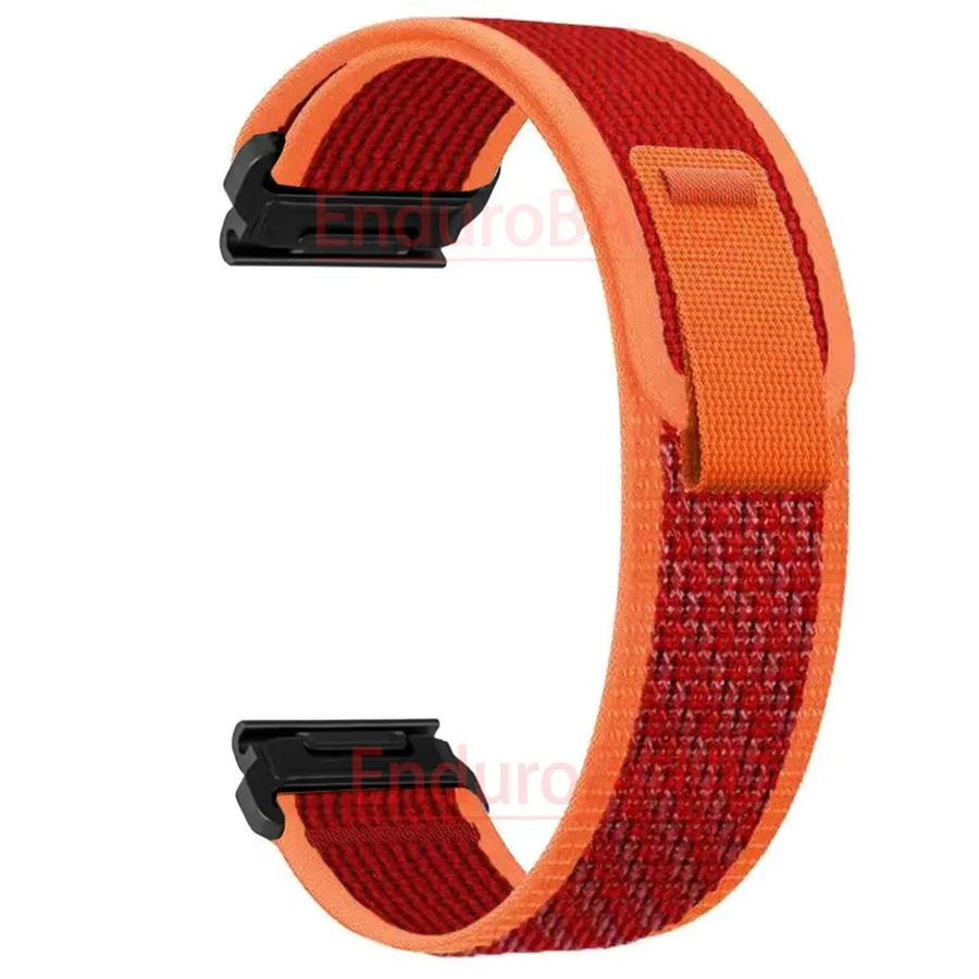 Nylon Watch Band Compatible with Garmin Fenix 7 7X 6X Pro Enduro Instinct Mk1 Epix Gen 2 A1,26mm