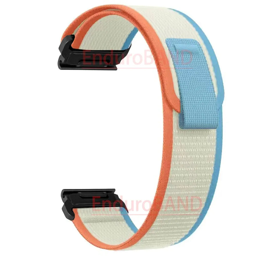 Nylon Watch Band Compatible with Garmin Fenix 7 7X 6X Pro Enduro Instinct Mk1 Epix Gen 2 A18,26mm