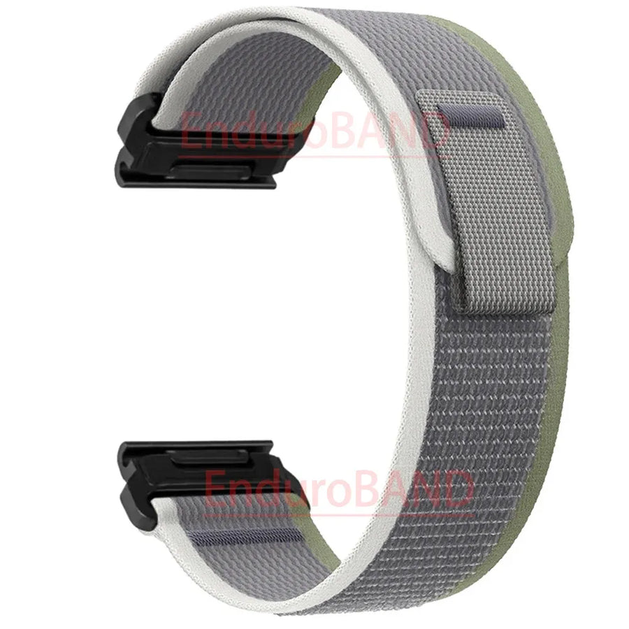 Nylon Watch Band Compatible with Garmin Fenix 7 7X 6X Pro Enduro Instinct Mk1 Epix Gen 2 A2,26mm