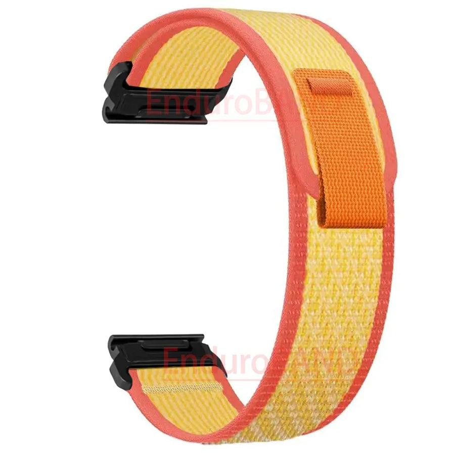 Nylon Watch Band Compatible with Garmin Fenix 7 7X 6X Pro Enduro Instinct Mk1 Epix Gen 2 A6,26mm