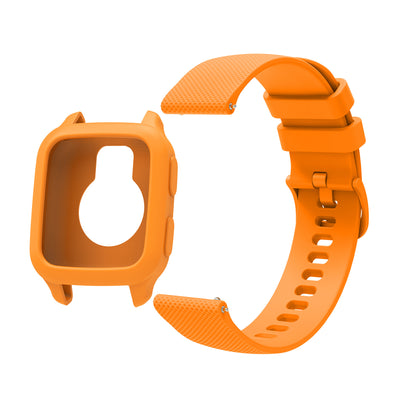 Garmin Venu Sq 2 Watch Strap with case - Dark Blue