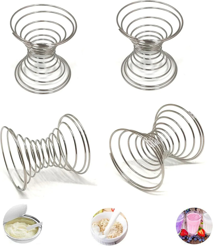 4 Pcs Protein Shaker Balls, Stainless Steel Wire Whisks for Smooth Blending in Cups and Bottles