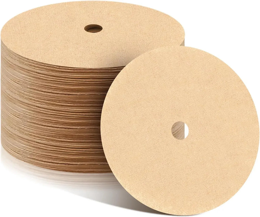 200 Count 3.5 Inch Percolator Coffee Filters, Unbleached Paper Disc Filters for Coffee Pots
