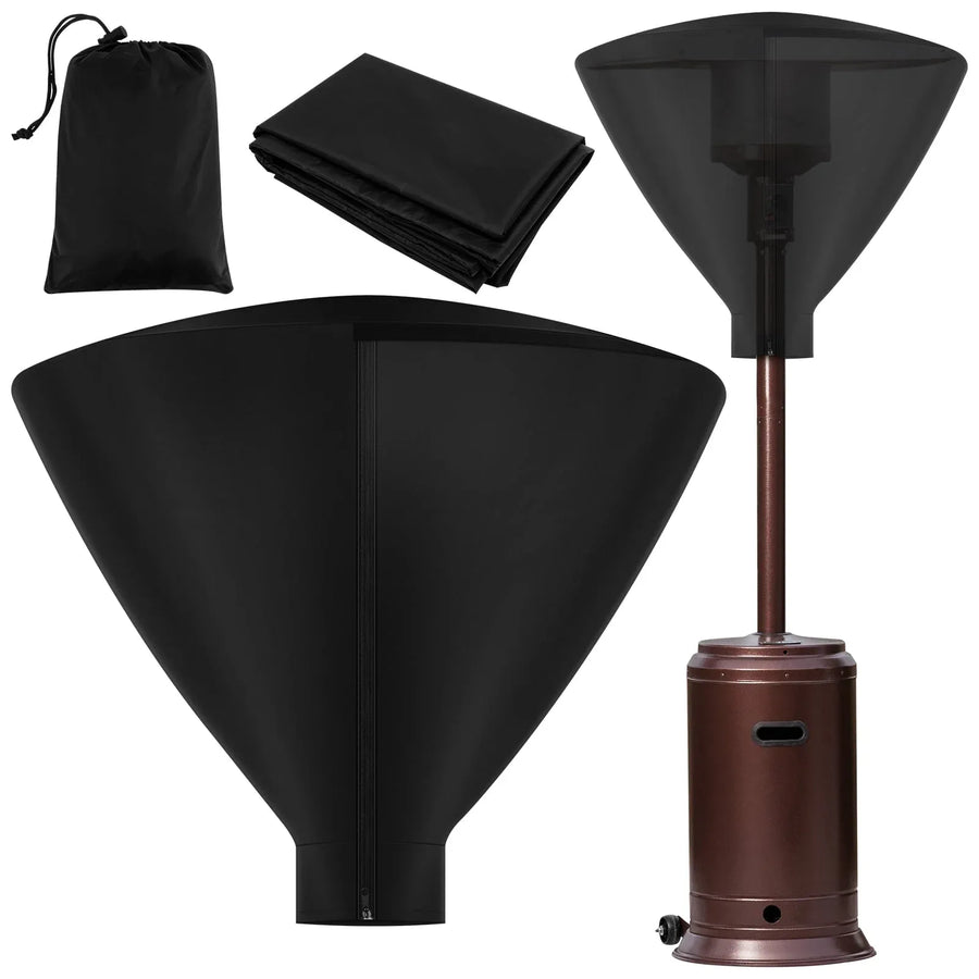 Patio Heater Top Cover, 420D Waterproof Oxford Outdoor Heater Head Cover, Black 34 Inch