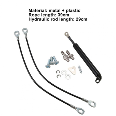 Tailgate Slow Down Shock Strut Damper Kit For Isuzu D-Max Pickup Rear Door Lowering Gas Strut Support Rod With Safety Cables Complete Mount Hardware