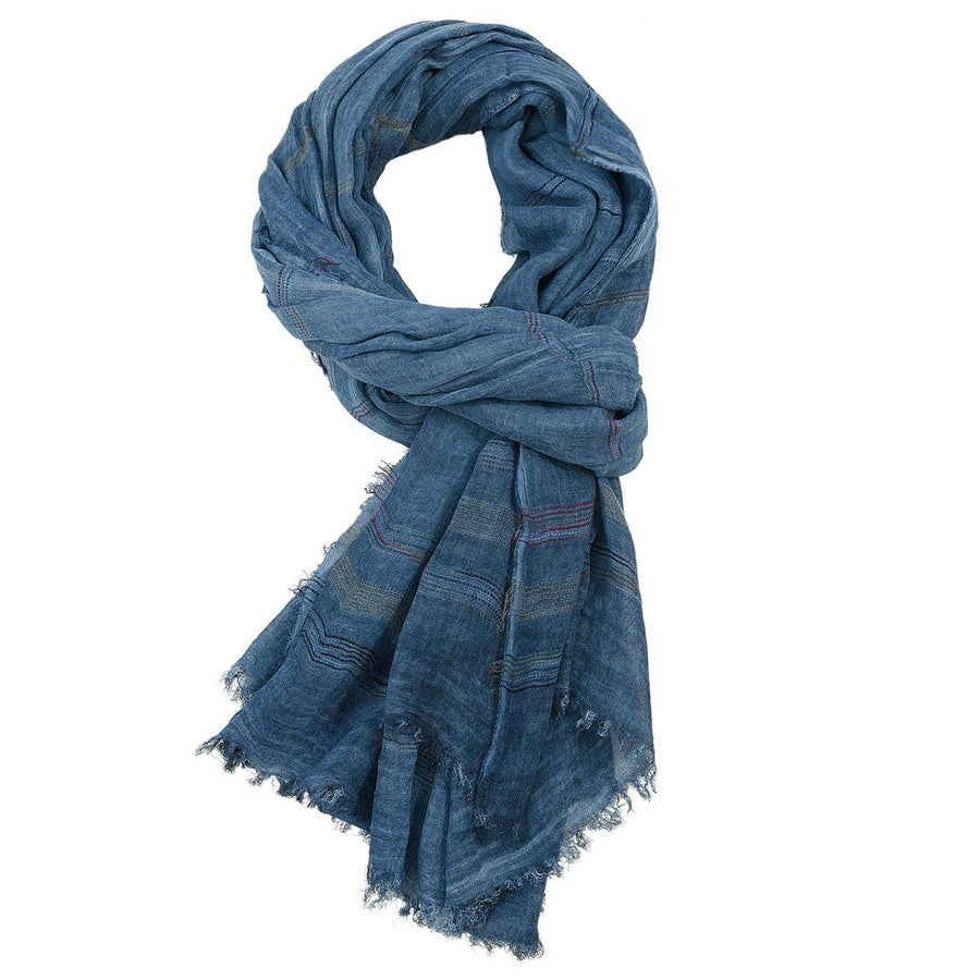 Autumn Winter Men's Basic Cotton Scarf, Medium Thickness for All Seasons, Versatile Black Oversized Soft Warm Touch