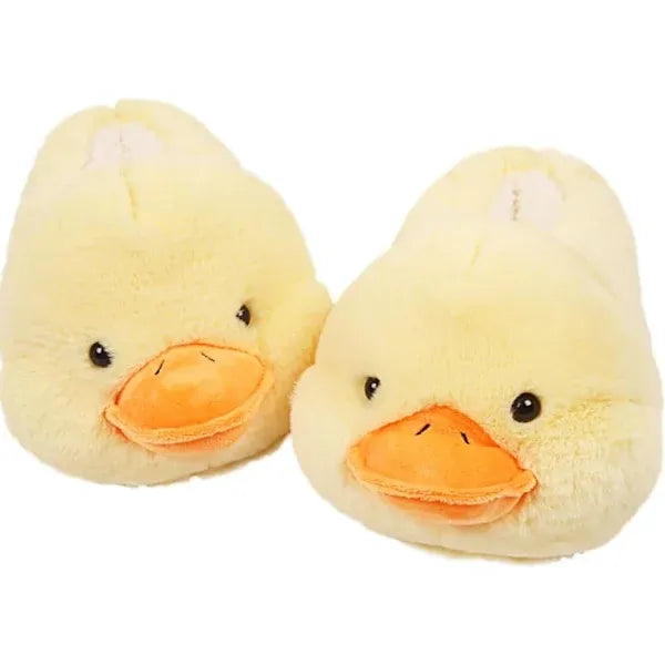 Cute Fuzzy Duck Shark Lion Dog Animal Slippers for Women, Non-Slip Indoor Outdoor House Shoes, Soft Plush with High-Resilience Memory Foam Size 35-40