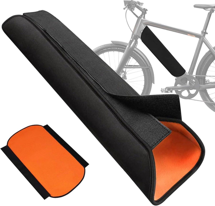 1 Piece, E-Bike Battery Protective Cover, Neoprene Battery Sleeve with Velcro Fastening for Electric Bicycle Battery Protection, Black