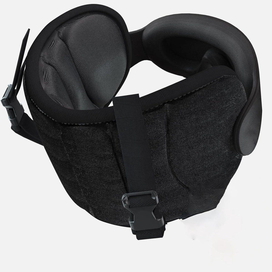 Airplane Neck Pillow, Travel Pillow with Eye Mask, Travel Pillow, Neck Support, Airplane Travel Pillow, for Home, Travel and Daily Use, Black