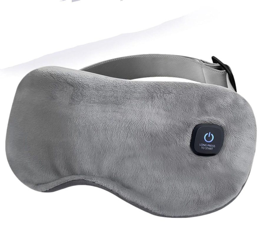 Heated eye mask with 3 adjustable temperature settings, wireless heating, and washable, for Home, Travel and Daily Use