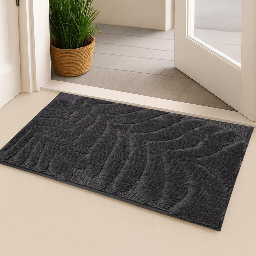 Rug, Carpet, Living room carpet, Indoor rug, Anti-slip underlay, for Daily Pet Care and Home Use, 40 x 60 cm, Grey