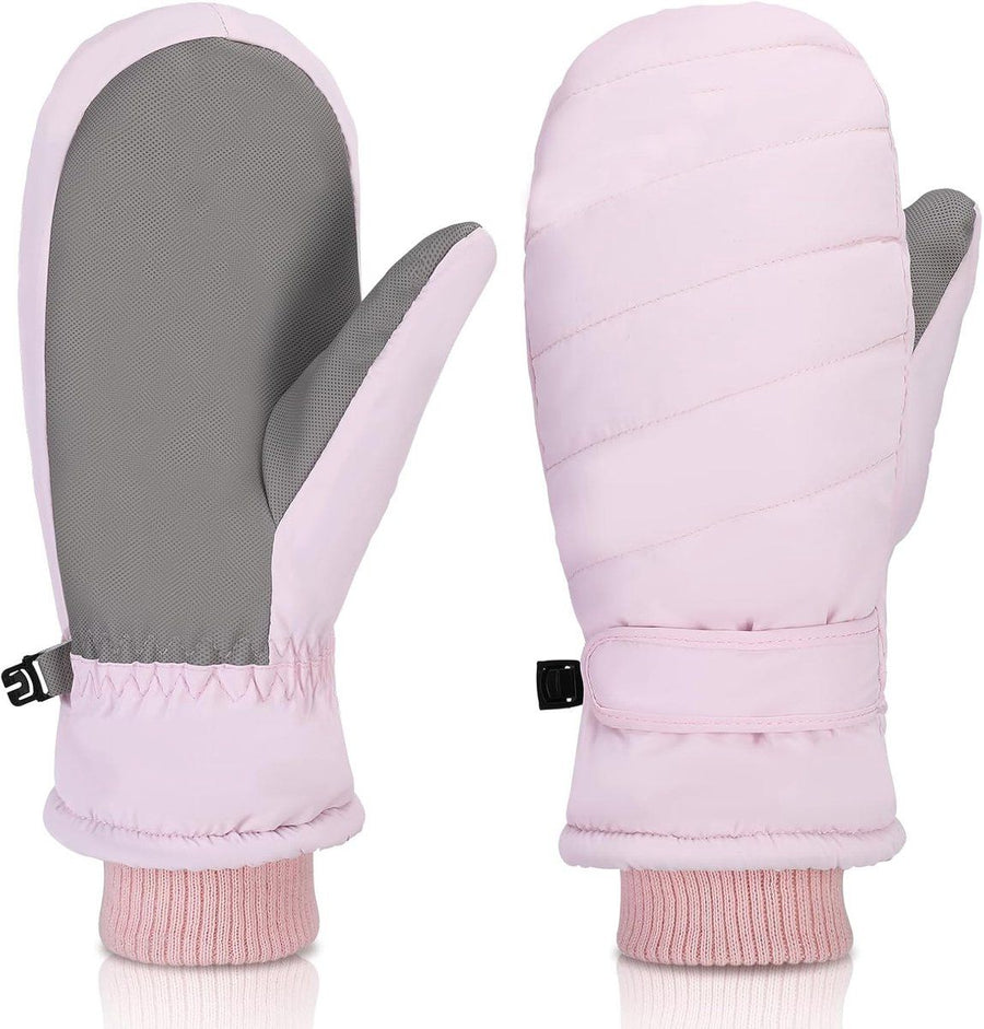 Ski Gloves, Women's Ski Gloves, Waterproof ski gloves for women in winter, Non-slip touchscreen snowboard gloves, 26 x 12 x 6.5 cm, Purple