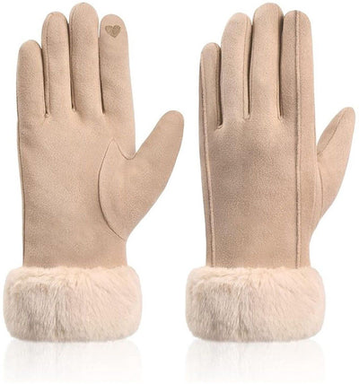 Insulated Touchscreen Gloves, Winter Gloves, Windproof and Cold-Resistant Gloves, Insulated Gloves for Women, for cycling