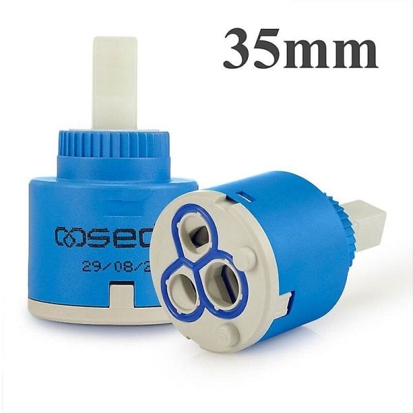 Sedal 35 mm Ceramic Tap Insert for replacing single-lever mixers, ceramic cartridge, pressure-boosted flow, daily sink use