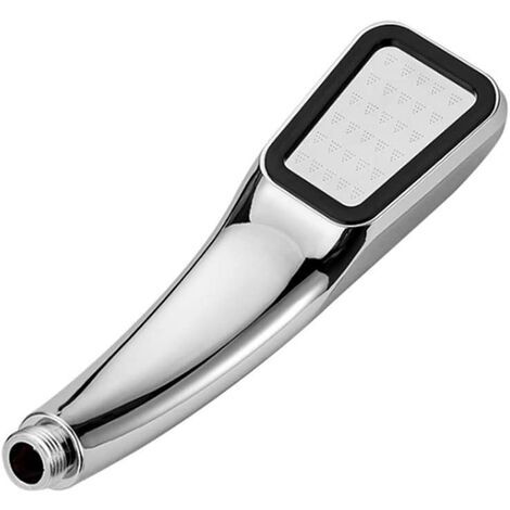 High Pressure Shower Head, 300-Hole Powerful Pressurized Spray, Water-Saving Single Shower for Bathroom, Chrome Finish