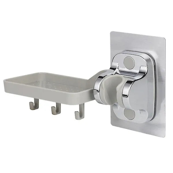 Hand Shower Holder Without Drilling Strong Adhesive Hand Shower Adjustable Angle (, waterproof protection, adjustable shower positioning