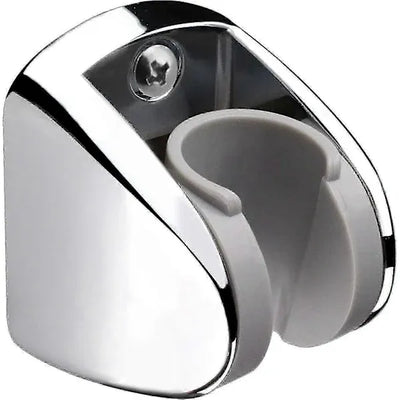 Wall Mounted Shower Bracket for Handheld Shower Head, Height and Angle Adjustable Bathroom Holder, ABS Material, Chrome Finish