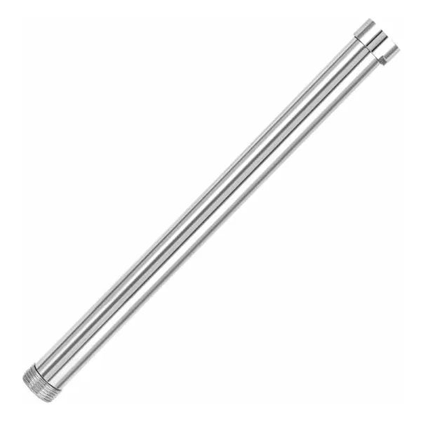 30 cm Shower Arm Extension, G3/4 Thread, Compatible with Most Shower Heads, 10 Inch Copper Pipe Fittings, G1/2 Thread, Chrome Finish