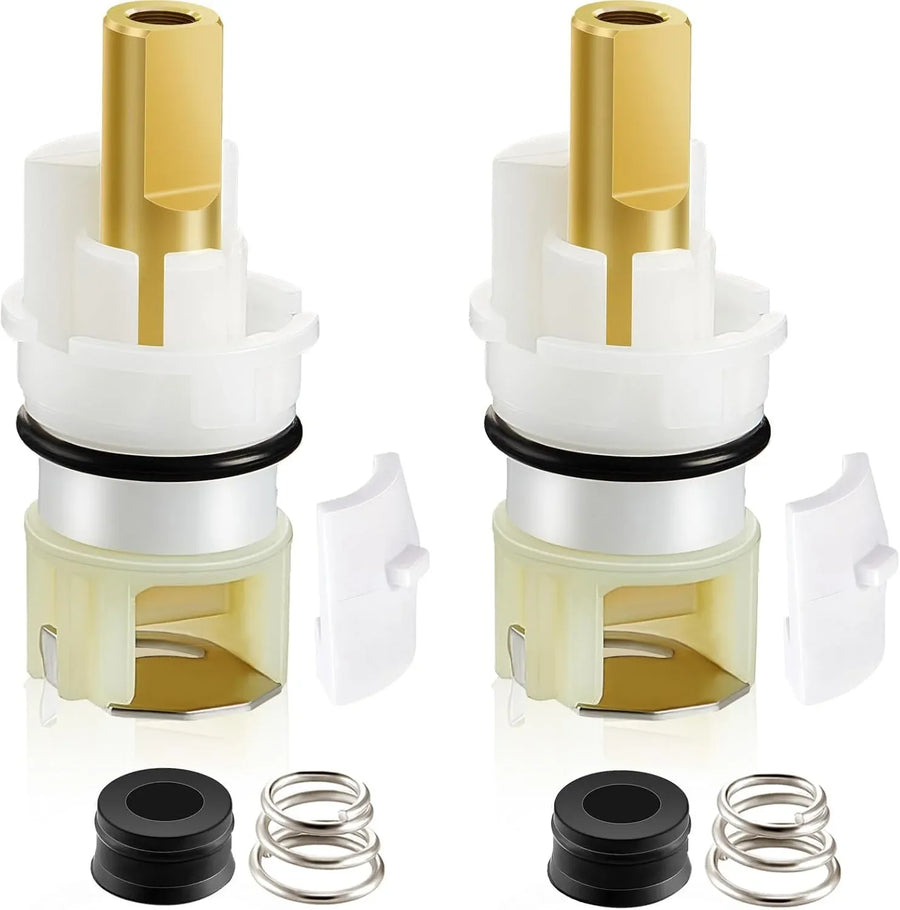 Faucet Stem Replacement Kit for RP25513, Two Handle Faucet Repair with RP4993 Seat and Spring for Bathroom Sink