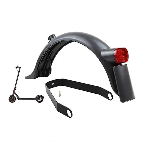 Professional Rear mudguard compatible with Xiaomi M365/1s/pro/pro2 electric scooter, Made of Aluminum, Black Color