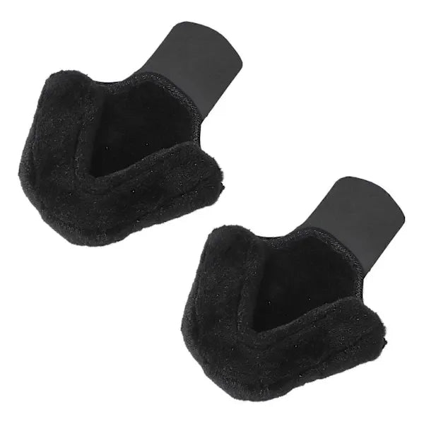 Practical High Performance Ear Warmers Bicycle Helmet, Earmuffs Wind, Fits All Helmets, Black, Excellent Performance
