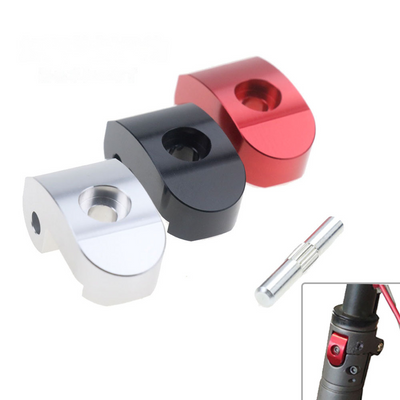 For Xiaomi scooter enhanced folding hook M365 and Pro scooter hardened and thickened folding buckle zipper, Made of Aluminum, Black Color