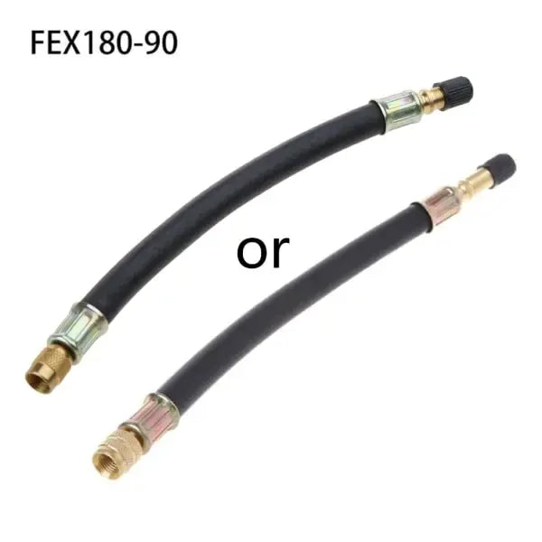 Long Lasting Premium Bicycle pump for valve extender Extension tube Rubber inflation tube Hose Electro null - 90