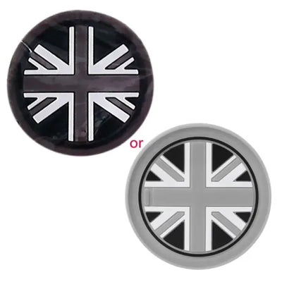 7.7mm Silica Gel Car Cup Anti-slip Pad Mat for Mini for Cooper 2011 2012 2013 R Gray, Replacement Part, Made of Silicone, Black Color, 2 Pcs Pack