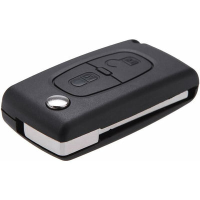 Key Shell, Peugeot Key Case Pouch Protective Cover Replacement for  Peugeot 207 307 308 ce0536, Made of Plastic