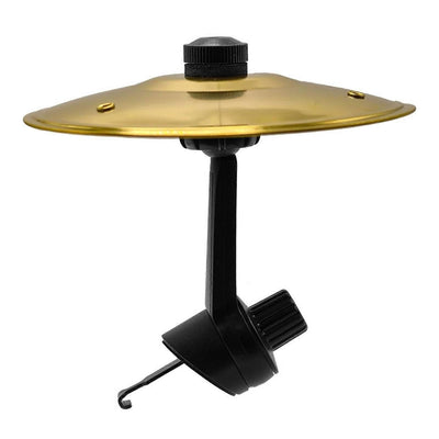 Mini Drums Crash Cymbal for Car Valve, Compact Mini Drums for Car Valve, Easy Installation Robust, for All Types of Cars, Clear Color