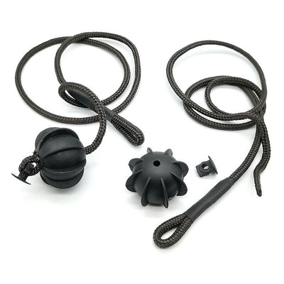 Universal Car Trunk Tie-Down Cord, 2pcs Rope for Rear Shelves, Secure Cargo Net Strap, Fits VW Golf 6 5 4, MK5 MK6 GTI, Made of Rubber