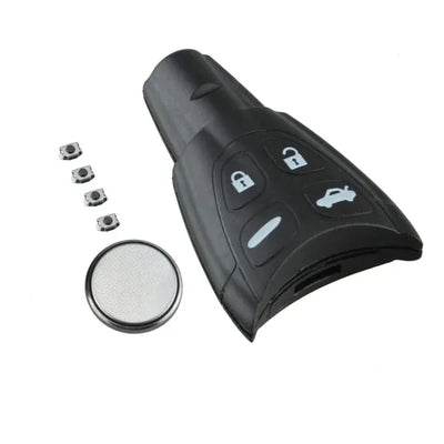 Professional Compatible Saab key, Key shell alarm cover Remote control 9-3 and 9-5, Made of Rubber, Black Color