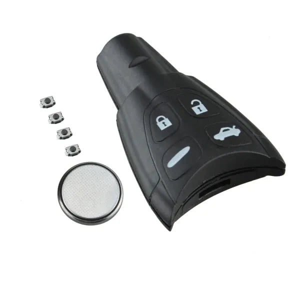 Professional Compatible Saab key, Key shell alarm cover Remote control 9-3 and 9-5, Made of Rubber, Black Color