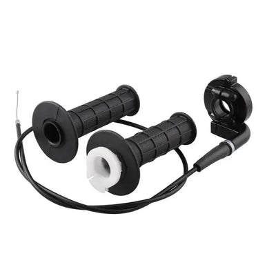 Premium Compatible Motorcycle Throttle Handle Throttle Handle Handle Speed Control, Made of Aluminum, Black Color