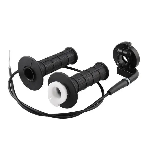 Premium Compatible Motorcycle Throttle Handle Throttle Handle Handle Speed Control, Made of Aluminum, Black Color