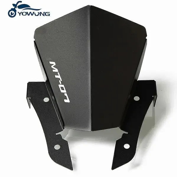 Motorcycle Windshield compatible with YAMAHA MT07 MT-07 FZ-07 2013 2014 2015 2016 2017 Motorcycle Wind Deflector Windscreen MT 07, Made of Aluminum
