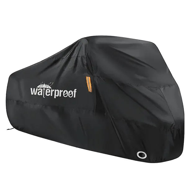 Sturdy Heavy Duty Replacement Outdoor bicycle cover waterproof bicycle cover with lock hole, Silver Color, Top Quality